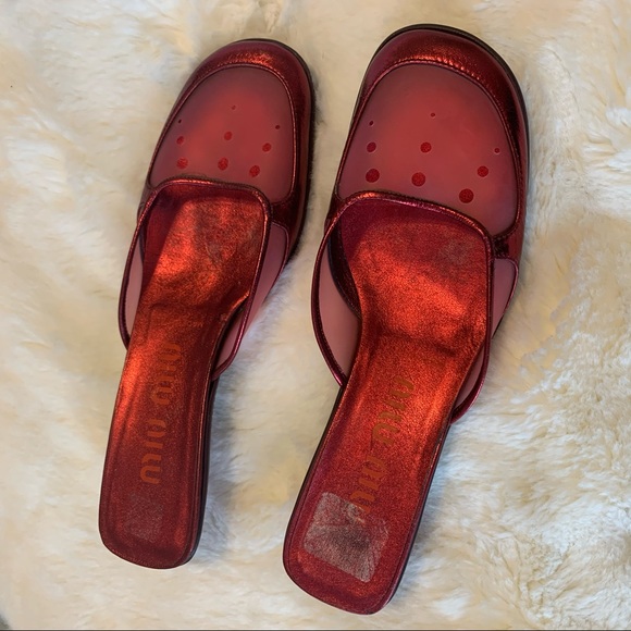 Miu Miu Shoes - miu miu | vintage 90s kitten heels